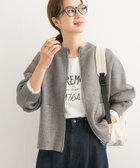 【アーバンリサーチ ドアーズ/URBAN RESEARCH DOORS】のニットZIPブルゾン 人気、トレンドファッション・服の通販 founy(ファニー) ファッション Fashion レディースファッション WOMEN アウター Coat Outerwear ブルゾン Blouson/Jackets トップス・カットソー Tops/Tshirt ニット Knit Tops 2024年 2024 2024-2025秋冬・A/W Aw/Autumn/Winter/Fw/Fall/2024-2025 A/W・秋冬 Aw・Autumn/Winter・Fw・Fall-Winter 冬 Winter シンプル Simple ブルゾン Blouson thumbnail 杢GRAY|ID: prp329100004172305 ipo3291000000029057012