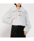 【イング/INGNI】のBIT付エコファーJK 人気、トレンドファッション・服の通販 founy(ファニー) ファッション Fashion レディースファッション WOMEN おすすめ Recommend クロップド Cropped ショート Short タイトスカート Tight Skirt ダウン Down デニム Denim フロント Front ポケット Pocket マーメイド Mermaid 今季 This Season 冬 Winter thumbnail ライトグレー|ID: prp329100004172342 ipo3291000000028885246