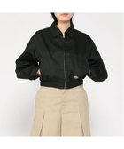 【ハンドサイン/HAND SIGN】のDickies/CROPPED EISENHOER JACKET 人気、トレンドファッション・服の通販 founy(ファニー) ファッション Fashion レディースファッション WOMEN アウター Coat Outerwear ジャケット Jackets thumbnail ブラック|ID: prp329100004172345 ipo3291000000028885257