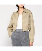 【ハンドサイン/HAND SIGN】のDickies/CROPPED EISENHOER JACKET 人気、トレンドファッション・服の通販 founy(ファニー) ファッション Fashion レディースファッション WOMEN アウター Coat Outerwear ジャケット Jackets thumbnail ベージュ|ID: prp329100004172345 ipo3291000000028885258