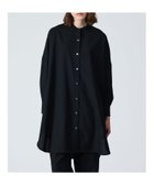 【マーコート/MARcourt】のmizuiro ind T/Wスタンドカラーシャツチュニック 人気、トレンドファッション・服の通販 founy(ファニー) ファッション Fashion レディースファッション WOMEN トップス・カットソー Tops/Tshirt シャツ/ブラウス Shirts/Blouses スタンド Stand スリット Slit セットアップ Set Up フロント Front ベーシック Basic ポケット Pocket 定番 Standard 無地 Plain Color 羽織 Haori 長袖 Long Sleeve thumbnail ブラック|ID: prp329100004172448 ipo3291000000028885958