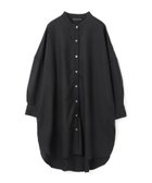 【マーコート/MARcourt】のmizuiro ind T/Wスタンドカラーシャツチュニック 人気、トレンドファッション・服の通販 founy(ファニー) ファッション Fashion レディースファッション WOMEN トップス・カットソー Tops/Tshirt シャツ/ブラウス Shirts/Blouses スタンド Stand スリット Slit セットアップ Set Up フロント Front ベーシック Basic ポケット Pocket 定番 Standard 無地 Plain Color 羽織 Haori 長袖 Long Sleeve thumbnail ブラックA|ID: prp329100004172448 ipo3291000000028885962