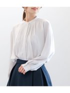 【テチチ/Te chichi】の金釦フロントタックブラウス 人気、トレンドファッション・服の通販 founy(ファニー) ファッション Fashion レディースファッション WOMEN トップス・カットソー Tops/Tshirt シャツ/ブラウス Shirts/Blouses シンプル Simple フロント Front thumbnail グレー|ID: prp329100004172546 ipo3291000000028887473