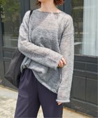 【スピック&スパン/Spick & Span】の《追加 》ルーズモヘヤMIXボートネックニット 人気、トレンドファッション・服の通販 founy(ファニー) ファッション Fashion レディースファッション WOMEN トップス・カットソー Tops/Tshirt ニット Knit Tops 人気 Popularity 再入荷 Restock/Back In Stock/Re Arrival thumbnail グレーA|ID: prp329100004172599 ipo3291000000029073273