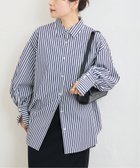 【ジャーナルスタンダード/JOURNAL STANDARD】のCPポプリンターンナップカフシャツ 人気、トレンドファッション・服の通販 founy(ファニー) ファッション Fashion レディースファッション WOMEN トップス・カットソー Tops/Tshirt シャツ/ブラウス Shirts/Blouses 2024年 2024 2024-2025秋冬・A/W Aw/Autumn/Winter/Fw/Fall/2024-2025 カフス Cuffs スリット Slit スリーブ Sleeve ダブル Double ベーシック Basic thumbnail ネイビー A|ID: prp329100004172606 ipo3291000000028888780