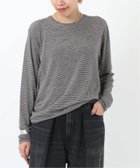 【エーピーストゥディオ/AP STUDIO】の追加ナッピングロングスリーブTシャツ 人気、トレンドファッション・服の通販 founy(ファニー) ファッション Fashion レディースファッション WOMEN トップス・カットソー Tops/Tshirt シャツ/ブラウス Shirts/Blouses ロング / Tシャツ T-Shirts インナー Inner カシミヤ Cashmere カットソー Cut And Sew スウェット Sweat ボーダー Border thumbnail ホワイト|ID: prp329100004172622 ipo3291000000028889142