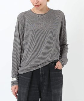 【エーピーストゥディオ/AP STUDIO】の追加ナッピングロングスリーブTシャツ 人気、トレンドファッション・服の通販 founy(ファニー) ファッション Fashion レディースファッション WOMEN トップス・カットソー Tops/Tshirt シャツ/ブラウス Shirts/Blouses ロング / Tシャツ T-Shirts インナー Inner カシミヤ Cashmere カットソー Cut And Sew スウェット Sweat ボーダー Border |ID:prp329100004172622