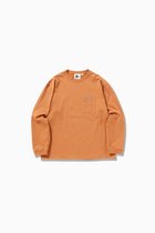 【アンドワンダー/and wander】のGRAMICCI * and wander backprint LS tee orange|ID: prp329100004172629 ipo3291000000028889179