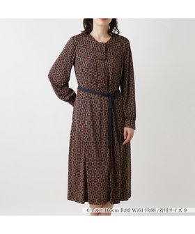 【レリアン/LEILIAN】のワンピ-ス 人気、トレンドファッション・服の通販 founy(ファニー) ファッション Fashion レディースファッション WOMEN ワンピース Dress アンダー Under ウォッシャブル Washable グラデーション Gradation チェーン Chain ドレープ Drape フェミニン Feminine リボン Ribbon 秋 Autumn/Fall |ID:prp329100004172745