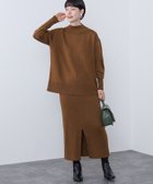 【ビームス ハート/BEAMS HEART】のハイネックニット * スリットスカート セットアップ(手洗い可能・セットアイテム) CAMEL|ID: prp329100004172756 ipo3291000000029534674