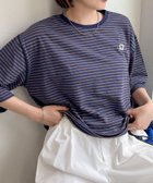 【その他のブランド/Other】のFRワッペン付きボーダーTシャツ 人気、トレンドファッション・服の通販 founy(ファニー) ファッション Fashion レディースファッション WOMEN トップス・カットソー Tops/Tshirt シャツ/ブラウス Shirts/Blouses ロング / Tシャツ T-Shirts シンプル Simple ボトム Bottom ボーダー Border 人気 Popularity 夏 Summer 定番 Standard thumbnail ブルー系その他|ID: prp329100004172828 ipo3291000000028900597