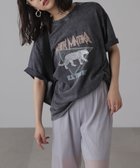 【フリーズマート/FREE'S MART】の硫化染めビッグロックTシャツ 人気、トレンドファッション・服の通販 founy(ファニー) ファッション Fashion レディースファッション WOMEN トップス・カットソー Tops/Tshirt シャツ/ブラウス Shirts/Blouses ロング / Tシャツ T-Shirts おすすめ Recommend アニマル Animal グラフィック Graphic デニム Denim パウダー Powder ビッグ Big ボトム Bottom thumbnail ブラック|ID: prp329100004172846 ipo3291000000028900962