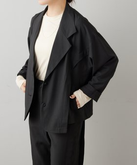 【パルグループ/PAL GROUP】の【ear PAPILLONNER】テーラードジャケット【SUM1 STYLE】 人気、トレンドファッション・服の通販 founy(ファニー) ファッション Fashion レディースファッション WOMEN アウター Coat Outerwear ジャケット Jackets テーラードジャケット Tailored Jackets ウェーブ Wave 切替 Switching スラックス Slacks スリット Slit セットアップ Set Up デニム Denim ポケット Pocket ロング Long おすすめ Recommend |ID:prp329100004172916