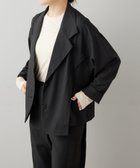 【パルグループ/PAL GROUP】の【ear PAPILLONNER】テーラードジャケット【SUM1 STYLE】 人気、トレンドファッション・服の通販 founy(ファニー) ファッション Fashion レディースファッション WOMEN アウター Coat Outerwear ジャケット Jackets テーラードジャケット Tailored Jackets ウェーブ Wave 切替 Switching スラックス Slacks スリット Slit セットアップ Set Up デニム Denim ポケット Pocket ロング Long おすすめ Recommend thumbnail ブラック|ID: prp329100004172916 ipo3291000000028902200