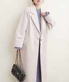 【ナチュラルクチュール/natural couture】の【Web限定】ニットモッサ袖タックチェスターコート 人気、トレンドファッション・服の通販 founy(ファニー) ファッション Fashion レディースファッション WOMEN アウター Coat Outerwear コート Coats チェスターコート Top Coat 2024年 2024 2024-2025秋冬・A/W Aw/Autumn/Winter/Fw/Fall/2024-2025 スリーブ Sleeve セットアップ Set Up デニム Denim フェミニン Feminine ポケット Pocket ロング Long thumbnail アイボリー|ID: prp329100004172935 ipo3291000000029212448