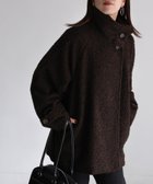 【リベリー/Riberry】のミドル丈スタンドカラーコート 人気、トレンドファッション・服の通販 founy(ファニー) ファッション Fashion レディースファッション WOMEN アウター Coat Outerwear コート Coats インナー Inner スウェット Sweat スタイリッシュ Stylish スタンド Stand デニム Denim バランス Balance マニッシュ Mannish ミドル Middle ワイド Wide thumbnail ダークブラウン|ID: prp329100004172942 ipo3291000000029482583