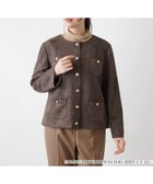 【レリアンプラスハウス/Leilian PLUS HOUSE】のジャケット 人気、トレンドファッション・服の通販 founy(ファニー) ファッション Fashion レディースファッション WOMEN アウター Coat Outerwear ジャケット Jackets コンパクト Compact ジャケット Jacket バランス Balance パターン Pattern フィット Fit フロント Front ポケット Pocket エレガント 上品 Elegant 秋 Autumn/Fall thumbnail ブラウン系2|ID: prp329100004172997 ipo3291000000028902719