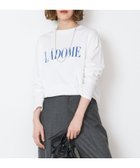 【マイカ ディール/MICA & DEAL】のLADOME ロゴロングT-shirt 人気、トレンドファッション・服の通販 founy(ファニー) ファッション Fashion レディースファッション WOMEN トップス・カットソー Tops/Tshirt シャツ/ブラウス Shirts/Blouses ロング / Tシャツ T-Shirts シルク Silk 人気 Popularity フランス France 羽織 Haori ロング Long thumbnail WHITE|ID: prp329100004173049 ipo3291000000028903875