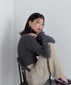 【エヌ ナチュラルビューティーベーシック/N.Natural Beauty basic】のパールボタンタートルネックニット《WEB限定商品》 人気、トレンドファッション・服の通販 founy(ファニー) ファッション Fashion レディースファッション WOMEN トップス・カットソー Tops/Tshirt ニット Knit Tops タートルネック Turtleneck A/W・秋冬 Aw・Autumn/Winter・Fw・Fall-Winter インナー Inner タートルネック Turtleneck パール Pearl 防寒 Cold Protection thumbnail グレー1|ID: prp329100004173062 ipo3291000000028904294