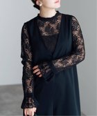 【イエナ/IENA】のマニーレース フリル ブラウス 人気、トレンドファッション・服の通販 founy(ファニー) ファッション Fashion レディースファッション WOMEN トップス・カットソー Tops/Tshirt シャツ/ブラウス Shirts/Blouses 2024年 2024 2024-2025秋冬・A/W Aw/Autumn/Winter/Fw/Fall/2024-2025 アンティーク Antique インド India インナー Inner エアリー Airy サロペット Overalls ジャケット Jacket スウェット Sweat フリル Frills リーフ Leaf レース Race エレガント 上品 Elegant thumbnail ブラック|ID: prp329100004173065 ipo3291000000028904354