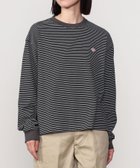 【ビショップ/Bshop】のクルーネック 長袖ボーダーTシャツ WOMEN 人気、トレンドファッション・服の通販 founy(ファニー) ファッション Fashion レディースファッション WOMEN トップス・カットソー Tops/Tshirt シャツ/ブラウス Shirts/Blouses ロング / Tシャツ T-Shirts シンプル Simple ボーダー Border 長袖 Long Sleeve thumbnail BLACK系1|ID: prp329100004173072 ipo3291000000028904562