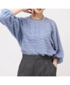 【アンタイトル/UNTITLED】の【シアー/ボリューム袖】フェザージャカードブラウス 人気、トレンドファッション・服の通販 founy(ファニー) ファッション Fashion レディースファッション WOMEN トップス・カットソー Tops/Tshirt シャツ/ブラウス Shirts/Blouses コンパクト Compact シアー Sheer ジャカード Jacquard デニム Denim トレンド Trend ボトム Bottom 秋 Autumn/Fall thumbnail サックスブルー|ID: prp329100004173074 ipo3291000000028904625