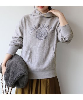 【マイカ ディール/MICA & DEAL】の【AMERICANA】別注-裏毛カレッジロゴフーディ 人気、トレンドファッション・服の通販 founy(ファニー) ファッション Fashion レディースファッション WOMEN ポケット Pocket ヴィンテージ Vintage 別注 Special Order |ID:prp329100004173079