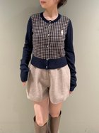 【リリーブラウン/Lily Brown】の【WEB限定カラー】Lily Bearコンパクトニットカーディガン 人気、トレンドファッション・服の通販 founy(ファニー) ファッション Fashion レディースファッション WOMEN トップス・カットソー Tops/Tshirt ニット Knit Tops カーディガン Cardigans おすすめ Recommend カーディガン Cardigan コンパクト Compact チェック Check ドット Dot フォックス Fox ホリデーシーズン Holiday 人気 Popularity thumbnail CHECK[931]|ID: prp329100004173112 ipo3291000000028905502