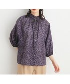 【ローラアシュレイ/LAURA ASHLEY】の【2WAY/洗える/同柄アイテムあり】ローランド ヴァインズ柄ブラウス 人気、トレンドファッション・服の通販 founy(ファニー) ファッション Fashion レディースファッション WOMEN トップス・カットソー Tops/Tshirt シャツ/ブラウス Shirts/Blouses おすすめ Recommend スリーブ Sleeve テクスチャー Texture デニム Denim プリント Print ベロア Velor リボン Ribbon ヴィンテージ Vintage 洗える Washable 秋 Autumn/Fall thumbnail グレー&パープル|ID: prp329100004173121 ipo3291000000028905643