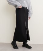 【ナチュラルクチュール/natural couture】のosono×ako Wジップカットポンチナロースカート 人気、トレンドファッション・服の通販 founy(ファニー) ファッション Fashion レディースファッション WOMEN スカート Skirt 2024年 2024 2024-2025秋冬・A/W Aw/Autumn/Winter/Fw/Fall/2024-2025 バランス Balance フィット Fit ポケット Pocket thumbnail ブラック|ID: prp329100004173180 ipo3291000000028906677