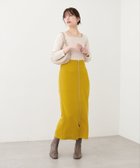 【ナチュラルクチュール/natural couture】のosono×ako Wジップカットポンチナロースカート 人気、トレンドファッション・服の通販 founy(ファニー) ファッション Fashion レディースファッション WOMEN スカート Skirt 2024年 2024 2024-2025秋冬・A/W Aw/Autumn/Winter/Fw/Fall/2024-2025 バランス Balance フィット Fit ポケット Pocket thumbnail マスタード|ID: prp329100004173180 ipo3291000000028906679