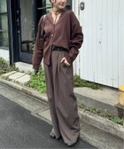 【ジャーナルスタンダード/JOURNAL STANDARD】のEx 2タックスラックスパンツ 人気、トレンドファッション・服の通販 founy(ファニー) ファッション Fashion レディースファッション WOMEN パンツ Pants 2024年 2024 2024-2025秋冬・A/W Aw/Autumn/Winter/Fw/Fall/2024-2025 おすすめ Recommend ギャザー Gather ストレッチ Stretch エレガント 上品 Elegant thumbnail ブラウン|ID: prp329100004173465 ipo3291000000028916123