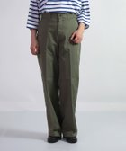 【ドミンゴ/DOMINGO】のロイカチノストレッチ ストレートトラウザー 人気、トレンドファッション・服の通販 founy(ファニー) ファッション Fashion レディースファッション WOMEN おすすめ Recommend ストレッチ Stretch ストレート Straight ベーシック Basic ワイド Wide thumbnail オリーブ|ID: prp329100004173467 ipo3291000000028916455