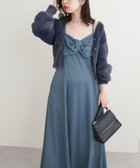 【ナチュラルクチュール/natural couture】のosonoねじりリボンキャミワンピース 人気、トレンドファッション・服の通販 founy(ファニー) ファッション Fashion レディースファッション WOMEN ワンピース Dress キャミワンピース No Sleeve Dresses 2024年 2024 2024-2025秋冬・A/W Aw/Autumn/Winter/Fw/Fall/2024-2025 おすすめ Recommend とろみ Thickness インナー Inner キャミワンピース Cami Dress ギャザー Gather フレア Flare ポケット Pocket リブニット Rib Knit リボン Ribbon ロング Long エレガント 上品 Elegant 羽織 Haori thumbnail サックスブルー|ID: prp329100004173553 ipo3291000000028918794