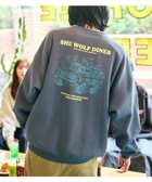 【その他のブランド/Other】のSHE WOLF DINER×FREAK S STORE 別注 ビッグシルエット バックプリント クルーネックスウェット CAR 【限定展開】 24AW ブルーグレー|ID: prp329100004173566 ipo3291000000029505732