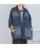 【ジーナシス/JEANASiS】のルーズGジャン 人気、トレンドファッション・服の通販 founy(ファニー) ファッション Fashion レディースファッション WOMEN アウター Coat Outerwear おすすめ Recommend ケミカル Chemical ストーン Stone デニム Denim ブリーチ Bleach ボトム Bottom ルーズ Loose ヴィンテージ Vintage thumbnail ネイビー系その他|ID: prp329100004173633 ipo3291000000029238528