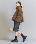 【ビューティ&ユース ユナイテッドアローズ/BEAUTY&YOUTH / UNITED ARROWS】の【WEB限定】ボア*キルティング リバーシブルショートコート -2WAY- MD.BROWN|ID:prp329100004173638