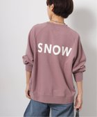 【ジャーナルスタンダード レリューム/JOURNAL STANDARD relume】の別注【Snow Peak】*REL Recycled Cotton Sweat CN スウェット 人気、トレンドファッション・服の通販 founy(ファニー) ファッション Fashion レディースファッション WOMEN トップス・カットソー Tops/Tshirt パーカ Sweats スウェット Sweat 2024年 2024 2024-2025秋冬・A/W Aw/Autumn/Winter/Fw/Fall/2024-2025 おすすめ Recommend アウトドア Outdoor シンプル Simple スウェット Sweat ハーフ Half 今季 This Season 別注 Special Order thumbnail ピンク|ID: prp329100004173712 ipo3291000000029109670