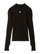 【フレイ アイディー/FRAY I.D】の【pierre cardin】リブパフスリーブプルオーバー 人気、トレンドファッション・服の通販 founy(ファニー) ファッション Fashion レディースファッション WOMEN トップス・カットソー Tops/Tshirt プルオーバー Pullover 11月号 November Issue インナー Inner シンプル Simple ジャケット Jacket スリット Slit スリーブ Sleeve ハイネック High Neck リブニット Rib Knit 雑誌 Magazine thumbnail BLK[009]|ID: prp329100004173726 ipo3291000000028921389