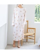 【ジェラート ピケ/gelato pique】のGOOD NIGHT BEAR柄ワンピース 人気、トレンドファッション・服の通販 founy(ファニー) ファッション Fashion レディースファッション WOMEN ワンピース Dress プリント Print リラックス Relax ロング Long thumbnail PNK[066]|ID: prp329100004173732 ipo3291000000028921515