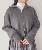 【ローリーズファーム/LOWRYS FARM】のZIPクラッシュカーディガンLS 人気、トレンドファッション・服の通販 founy(ファニー) ファッション Fashion レディースファッション WOMEN トップス・カットソー Tops/Tshirt カーディガン Cardigans おすすめ Recommend アクリル Acrylic カーゴパンツ Cargo Pants カーディガン Cardigan クラッシュ Crash クロップド Cropped ジップ Zip デニム Denim フレア Flare ボトム Bottom thumbnail グレー18|ID: prp329100004173742 ipo3291000000028921583