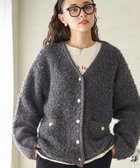 【フリークスストア/FREAK'S STORE】のブークレ 金釦カーディガン 24AW 人気、トレンドファッション・服の通販 founy(ファニー) ファッション Fashion レディースファッション WOMEN トップス・カットソー Tops/Tshirt カーディガン Cardigans 2024年 2024 2024-2025秋冬・A/W Aw/Autumn/Winter/Fw/Fall/2024-2025 A/W・秋冬 Aw・Autumn/Winter・Fw・Fall-Winter 冬 Winter カーディガン Cardigan クラシカル Classical ミドル Middle thumbnail ブラック|ID: prp329100004173782 ipo3291000000028922161