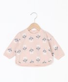 【プチバトー/PETIT BATEAU / KIDS】のプリントスウェット長袖プルオーバー ソルトピンク/プリント|ID: prp329100004173840 ipo3291000000029474919