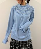 【アクシーズファム/axes femme】のHOT femmeタートル 人気、トレンドファッション・服の通販 founy(ファニー) ファッション Fashion レディースファッション WOMEN タートル Turtle thumbnail ブルー|ID: prp329100004173869 ipo3291000000028923527