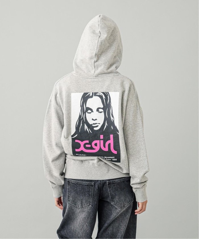 【エックスガール/X-girl】のX-girl FACE POSTER SWEAT HOODIE インテリア・キッズ・メンズ・レディースファッション・服の通販 founy(ファニー) https://founy.com/ ファッション Fashion レディースファッション WOMEN トップス・カットソー Tops/Tshirt パーカ Sweats スウェット Sweat A/W・秋冬 Aw・Autumn/Winter・Fw・Fall-Winter グラフィック Graphic スウェット Sweat パーカー Hoodie フロント Front プリント Print ベーシック Basic ロング Long ワンポイント One Point 定番 Standard |ID: prp329100004173903 ipo3291000000029060642