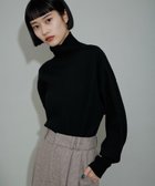 【アダム エ ロペ/ADAM ET ROPE'】の【WEB限定・洗える】WOOL混リブタートルニット 人気、トレンドファッション・服の通販 founy(ファニー) ファッション Fashion レディースファッション WOMEN トップス・カットソー Tops/Tshirt ニット Knit Tops 2025年 2025 A/W・秋冬 Aw・Autumn/Winter・Fw・Fall-Winter タートルネック Turtleneck ワイド Wide ワイドリブ Wide Rib 人気 Popularity 定番 Standard 洗える Washable thumbnail ブラック(01)|ID: prp329100004173908 ipo3291000000029984043