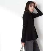 【ナチュラル ビューティー ベーシック/NATURAL BEAUTY BASIC】のペプラムジレアンサンブル 24SS クロ|ID: prp329100004175442 ipo3291000000028934071