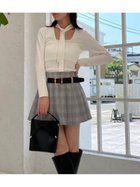 【スナイデル/SNIDEL】の【WEB限定サイズあり】ベルト付きスカショーパン 人気、トレンドファッション・服の通販 founy(ファニー) ファッション Fashion レディースファッション WOMEN ベルト Belts おすすめ Recommend ショート Short シンプル Simple ストレート Straight チェック Check バランス Balance エレガント 上品 Elegant 人気 Popularity 定番 Standard thumbnail CHECK[931]|ID: prp329100004176044 ipo3291000000028939163