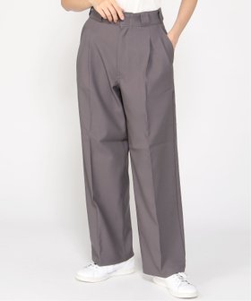 【ハンドサイン/HAND SIGN】のDickies/TWO TUCK WIDE TAPERED PANTS 人気、トレンドファッション・服の通販 founy(ファニー) ファッション Fashion レディースファッション WOMEN パンツ Pants ビジネス 仕事 通勤 Business ベーシック Basic ワイド Wide ワーク Work |ID:prp329100004176496