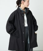 【フリークスストア/FREAK'S STORE】のスタンドカラー ツイル オーバーコート【限定展開】 24AW 人気、トレンドファッション・服の通販 founy(ファニー) ファッション Fashion レディースファッション WOMEN アウター Coat Outerwear コート Coats 2024年 2024 2024-2025秋冬・A/W Aw/Autumn/Winter/Fw/Fall/2024-2025 A/W・秋冬 Aw・Autumn/Winter・Fw・Fall-Winter 冬 Winter クラシカル Classical ショルダー Shoulder スタンド Stand ツイル Twill ドロップ Drop エレガント 上品 Elegant 今季 This Season 秋 Autumn/Fall thumbnail ブラック|ID: prp329100004176575 ipo3291000000028941195